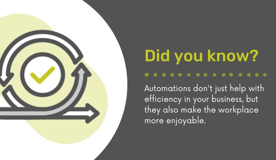 Automation Improves Work Environments